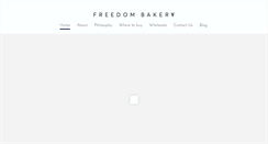 Desktop Screenshot of freedombakery.org